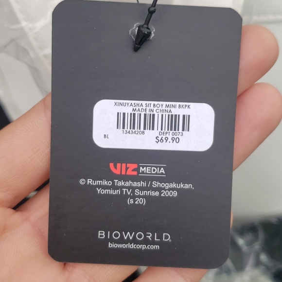 Loungefly Inuyasha Mini Backpack NEW 🔮 - Picture 5 of 5